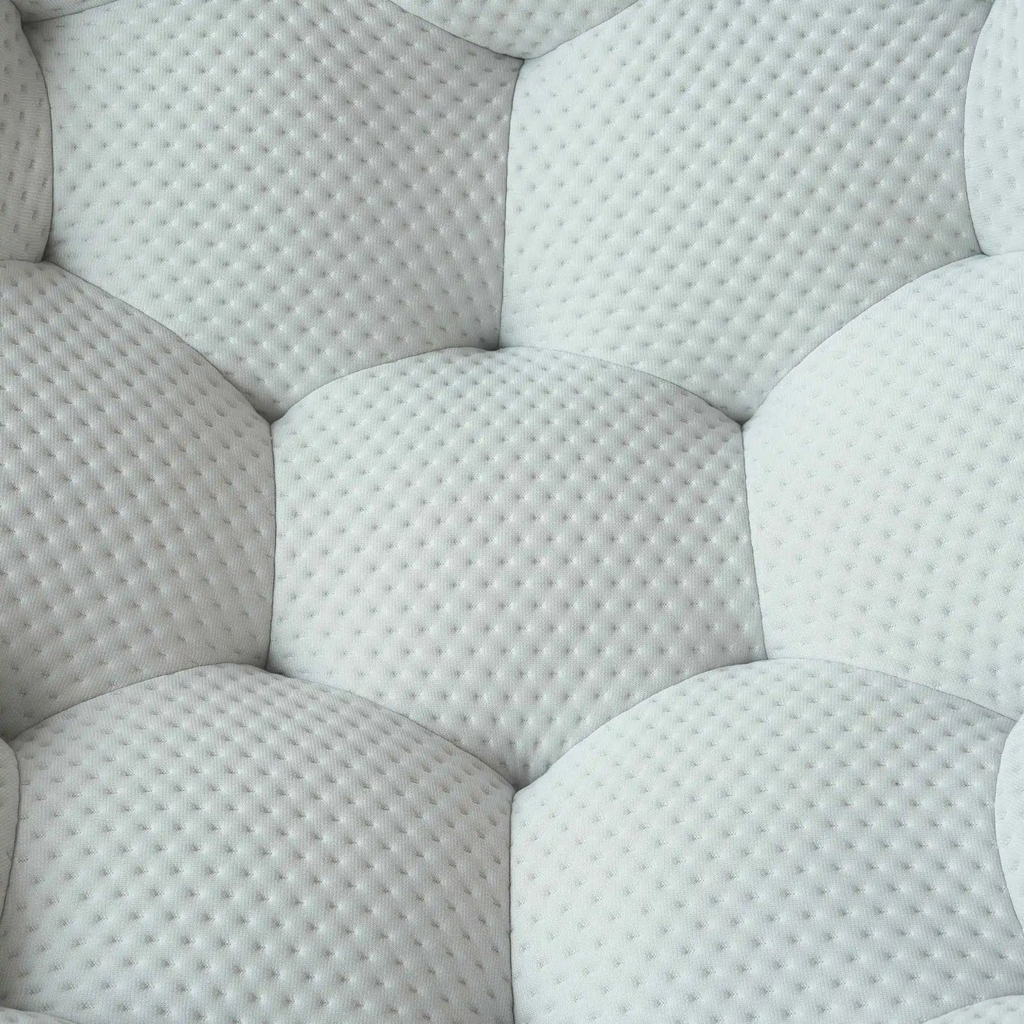 Bubble Couch Modular Sofa Single Sofa 3D-Knitted Fabric - Light Grey