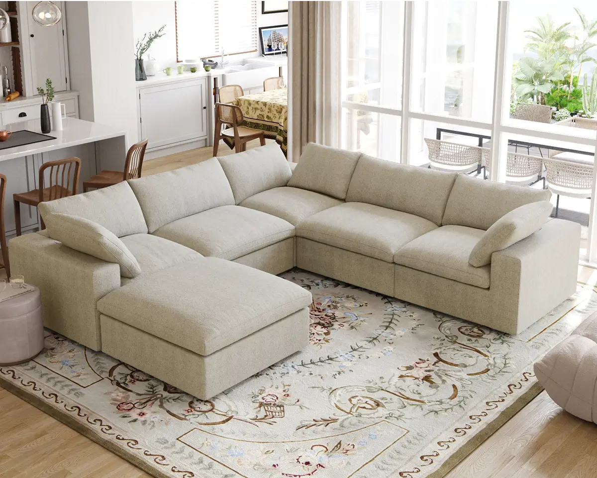 Premium Luxe Cloud Sectional Couch