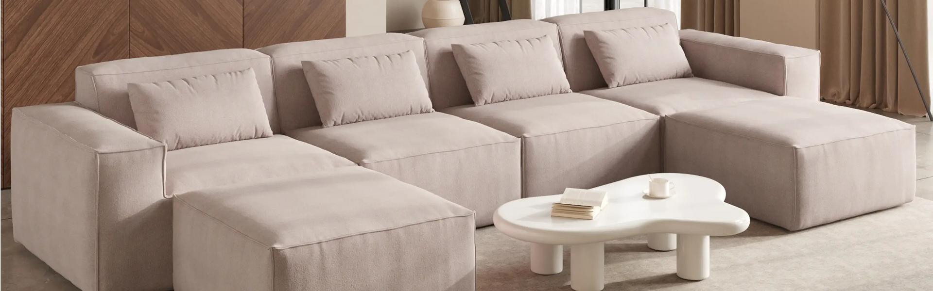 Exclusive Classic Sectional Couches