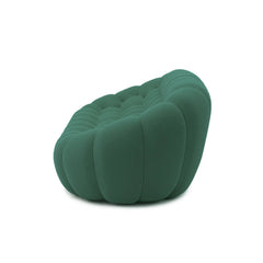Signature Armless Boneless Couches | 1-Piece 3D-Knitted Green Organic Design Loveseats 3-seaters