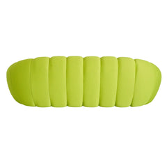 Signature Armless Boneless Couches | 1-Piece 3D-Knitted Lime Green Inspired By The Ocean Loveseats 3-seaters