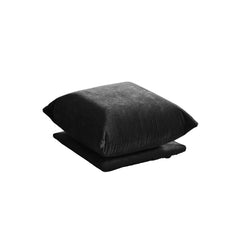 Exclusive Modern Sectional Couches | 1-Piece Chenille Black Legs Made Of Solid Wood Ottoman