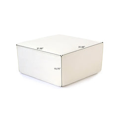 Exclusive Classic Sectional Couches | 1-Piece Corduroy Beige Modular Design Ottoman