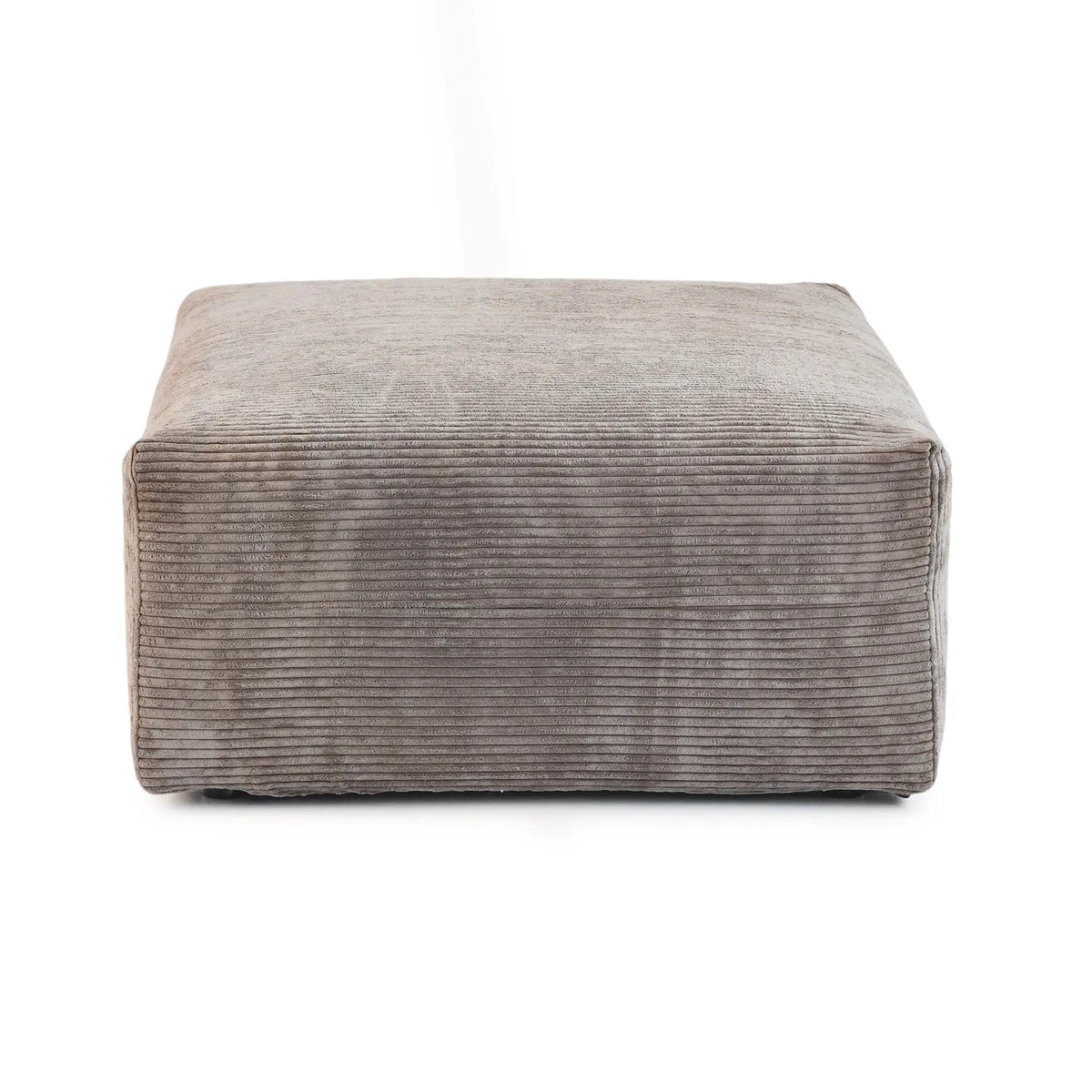 Exclusive Modern Modular Couches | 1-Piece Corduroy Brown Pet-Friendly Corduroy Ottoman