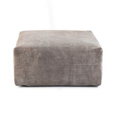 Exclusive Modern Modular Couches | 1-Piece Corduroy Brown Pet-Friendly Corduroy Ottoman