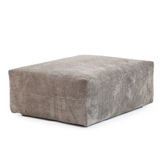 Exclusive Modern Modular Couches | 1-Piece Corduroy Brown Pet-Friendly Corduroy Ottoman