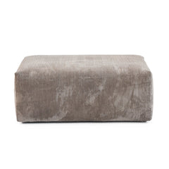 Exclusive Modern Modular Couches | 1-Piece Corduroy Brown Pet-Friendly Corduroy Ottoman