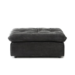 Premium Adjustable Cloud Sectional Couches | 4-Piece Velvet Grey Creative Curved Corner L-Shaped Sectionals 3-seaters with 1-Ottomans