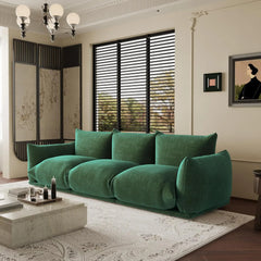 Exclusive Modern Sectional Couches | 3-Piece Chenille Green A Mix Of Old And New Couch Sectionals 3-seaters