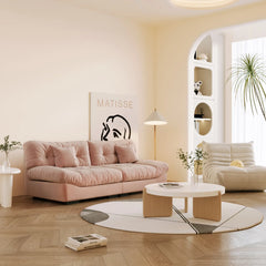 Exclusive Origin Modular Couches | 2-Piece Velvet Pink Nice To Cuddle On Loveseats 2-seaters