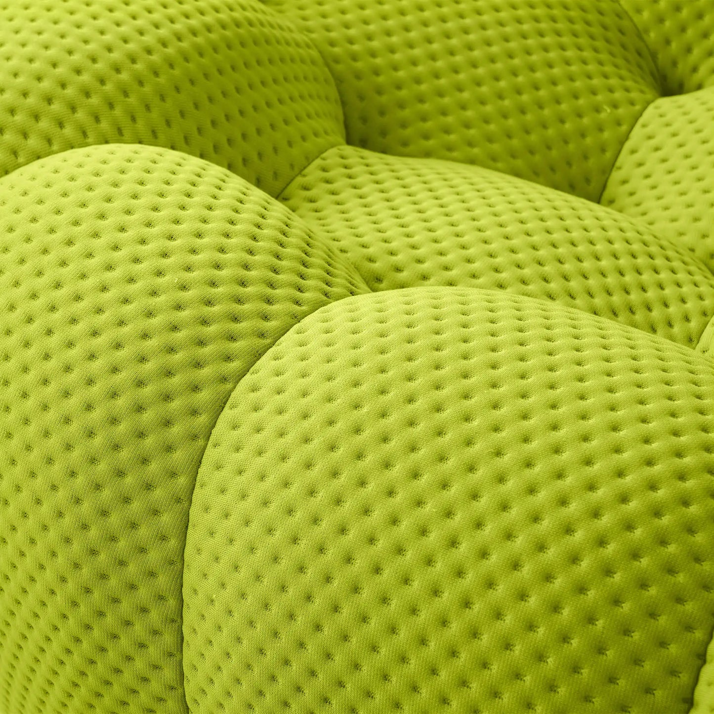 Bubble Couch Modular Sofa Single Sofa 3D-Knitted Fabric - Lime Green
