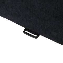 Exclusive Classic Sectional Couches | 4-Piece Corduroy Black Safe For Pets V-Shaped Sectionals 4-seaters with 1-Ottomans