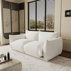 Exclusive Modern Sectional Couches | 2-Piece Chenille Beige Built To Last Loveseats 2-seaters
