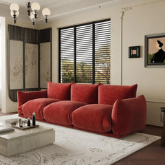 Exclusive Modern Sectional Couches | 3-Piece Chenille Orange Made To Be Strong Couch Sectionals 3-seaters