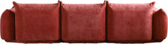Exclusive Modern Sectional Couches | 3-Piece Chenille Orange Made To Be Strong Couch Sectionals 3-seaters