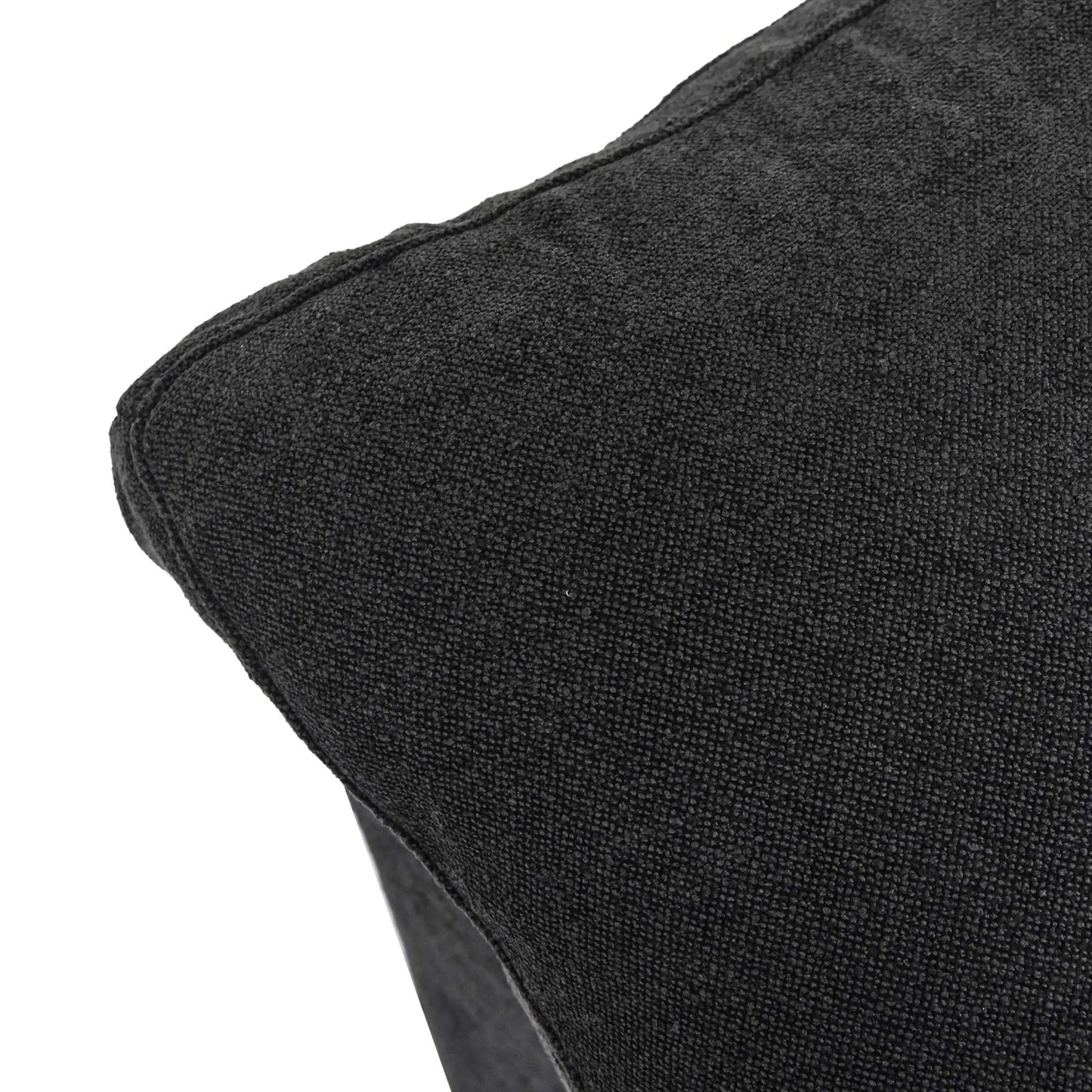 Washable Couch 160.6" Sectional Armrest Sofa-4 Seats Lounge Removable Sofa Cover - Black